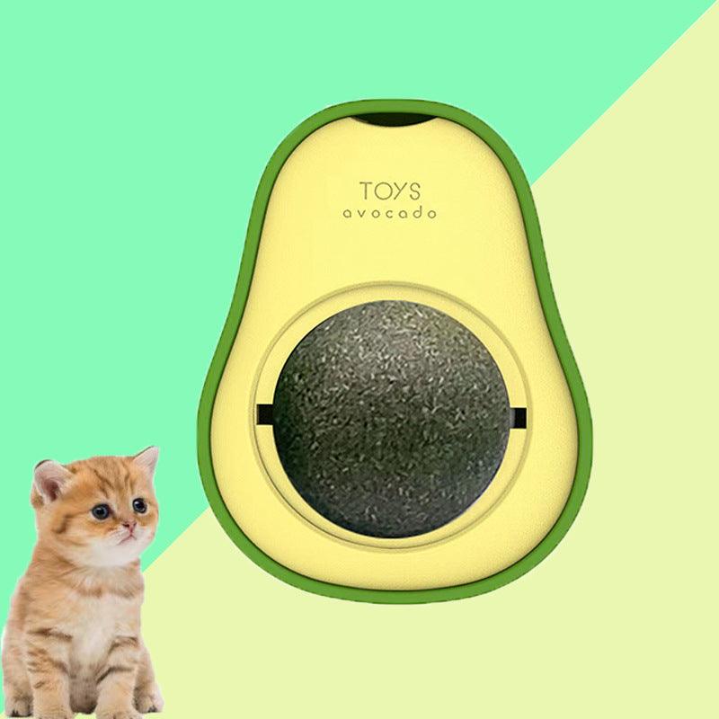 360 Rotating Avocado Catnip Toy - Image 2