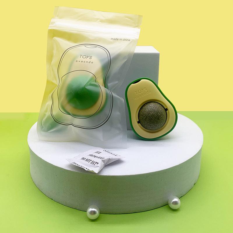 360 Rotating Avocado Catnip Toy - Image 4