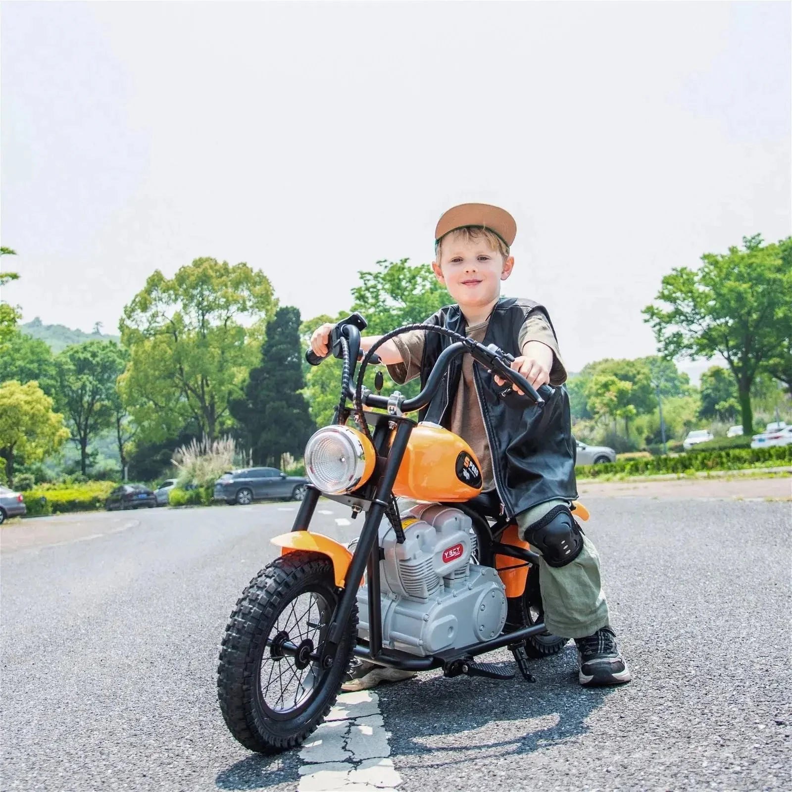 36V Freddo E-Chopper, Leather Seat, Rubber Air Wheels, Brushless Motor - Image 15