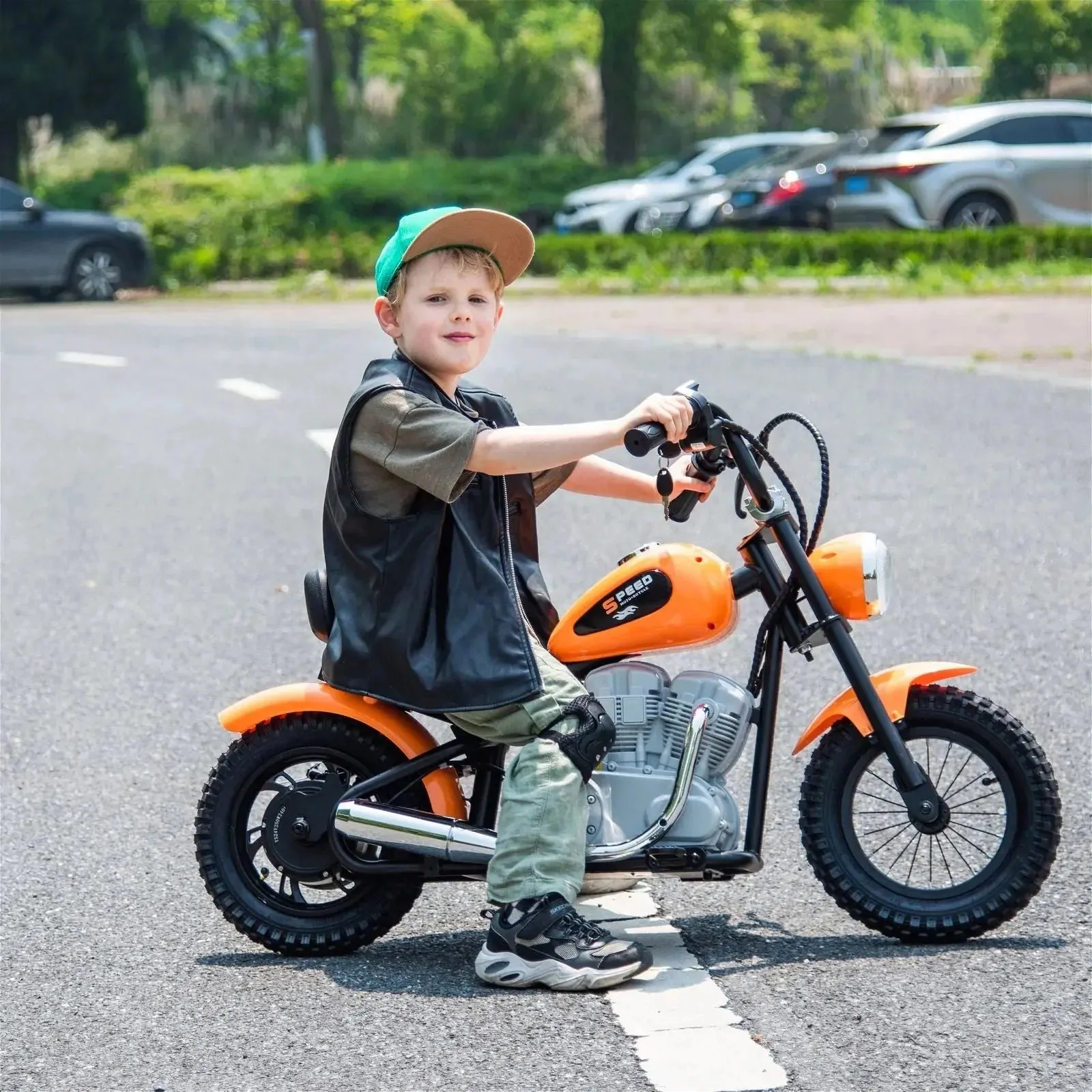 36V Freddo E-Chopper, Leather Seat, Rubber Air Wheels, Brushless Motor - Image 17