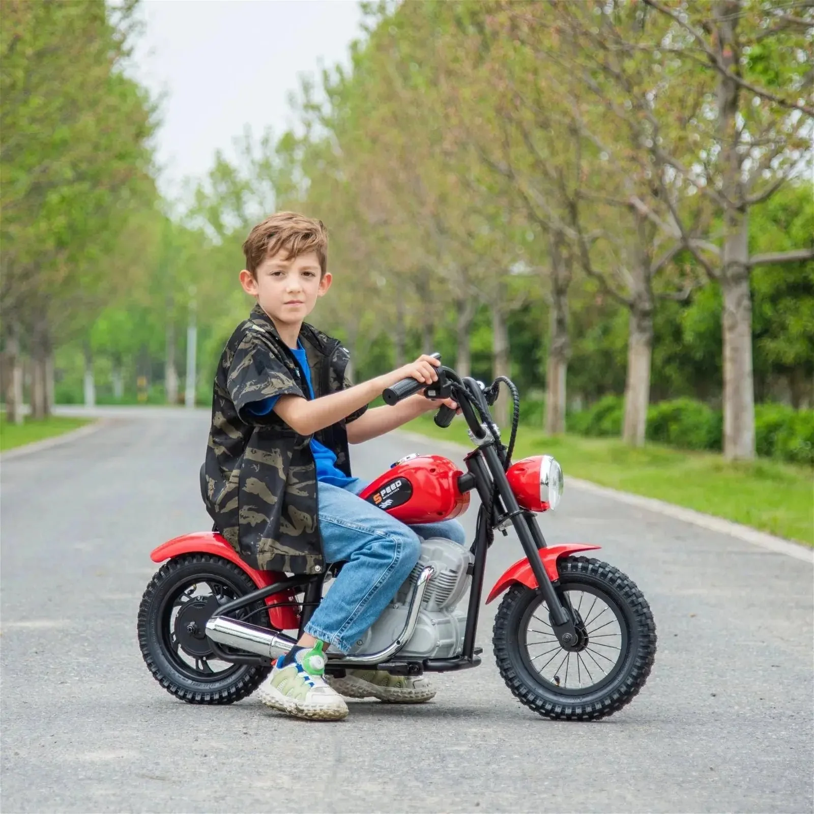 36V Freddo E-Chopper, Leather Seat, Rubber Air Wheels, Brushless Motor - Image 5