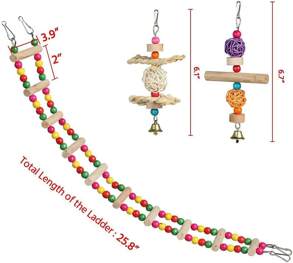 39-Inch Roof Top Large Flight Parrot Bird Cage for Small Quaker Parrot Cockatiel Sun Parakeet Green Cheek Conure Budgie Finch Lovebird Canary Pet Bird Cage W/Toys - Image 9
