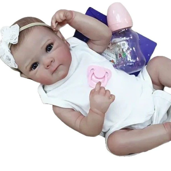 3D Advanced Skin-tone Painted Lifelike Reborn Baby Doll - Image 5
