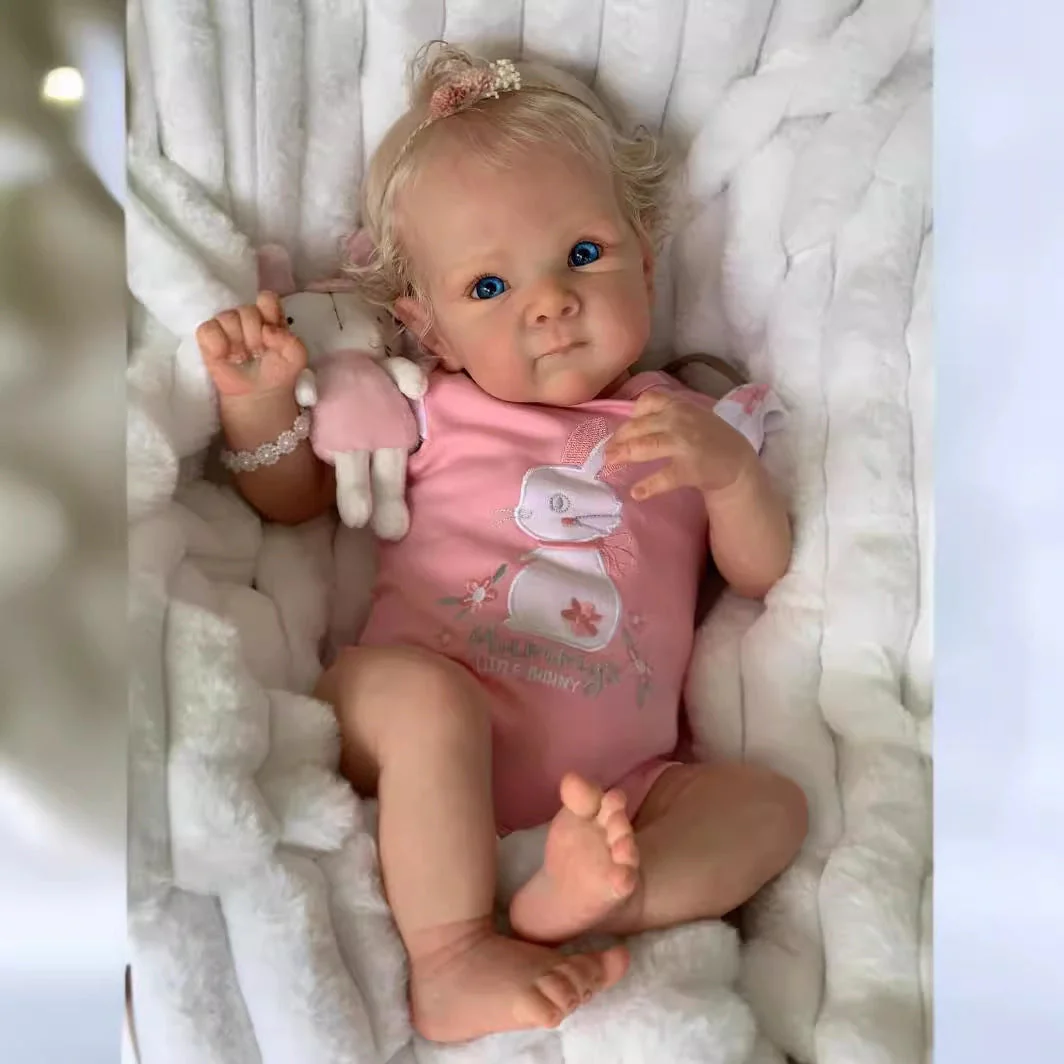 3D Advanced Skin-tone Painted Lifelike Reborn Baby Doll - Image 6
