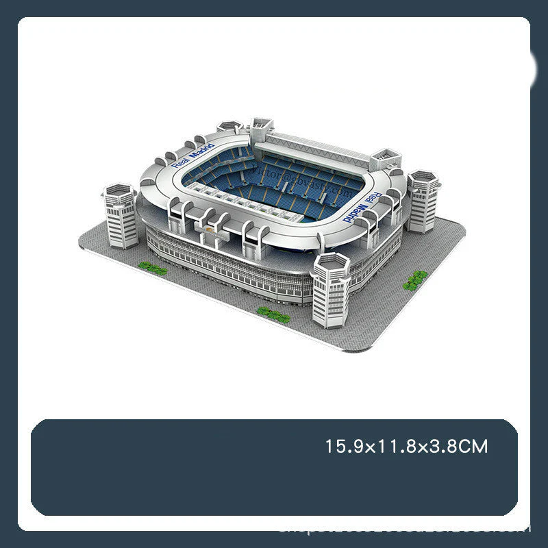 3D Puzzle Football Field Model - Image 2
