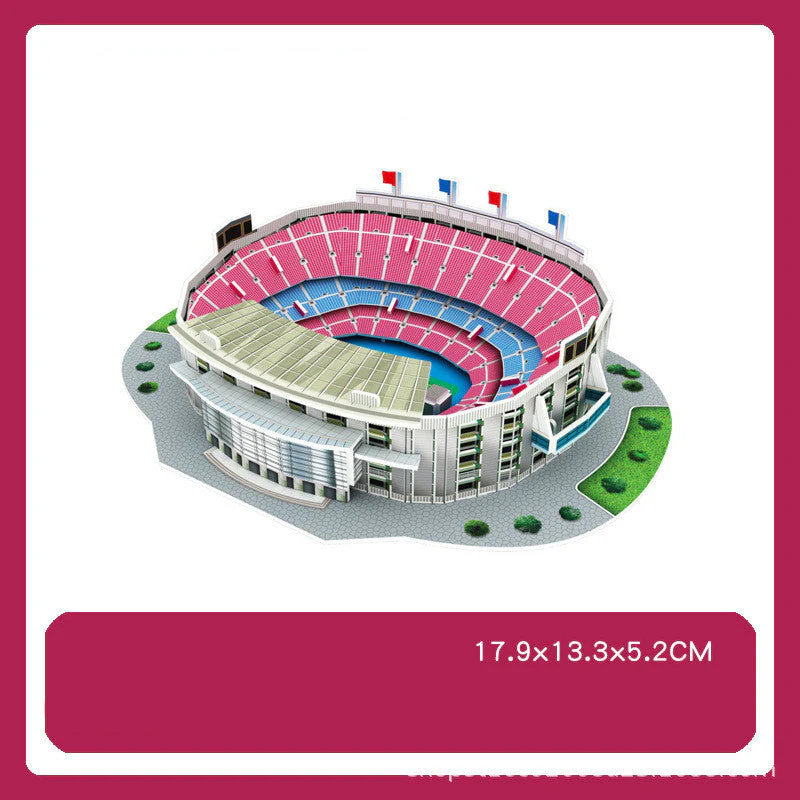 3D Puzzle Football Field Model - Image 3