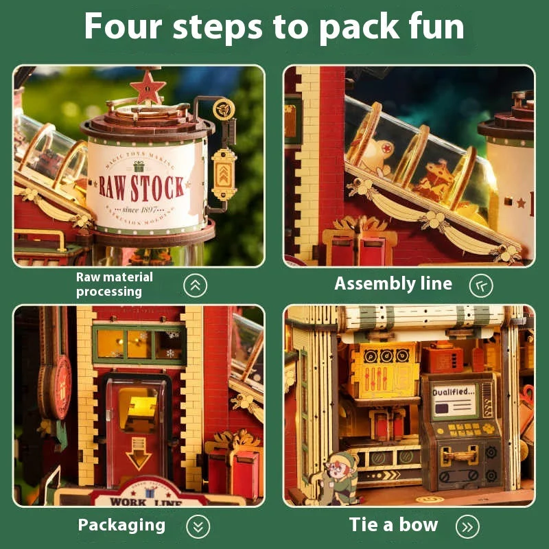 3D Puzzle Wooden Assembly Block Toy - Image 4