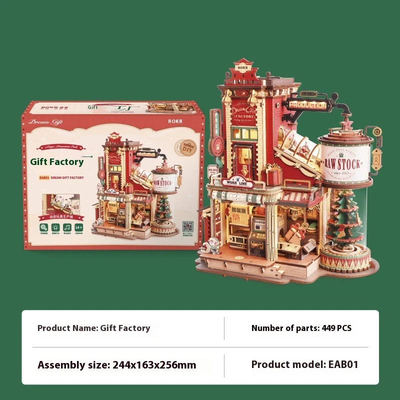 3D Puzzle Wooden Assembly Block Toy - Image 6