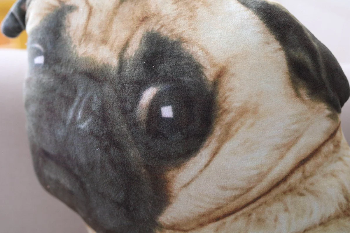 3D Simulation Belldog Plush Toy Pillow Real Life Doll Funny Pug Dog Doll Nap Pillow Lying Prone Soft Sofa Pillow - Image 4