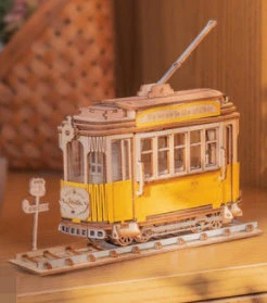 3d Three-dimensional Puzzle Model  Wooden Assembly Decompression Diy Handmade Toy - Image 4