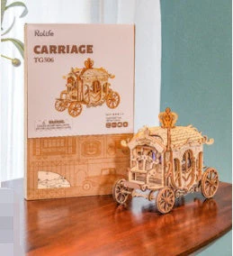 3d Three-dimensional Puzzle Model  Wooden Assembly Decompression Diy Handmade Toy - Image 5