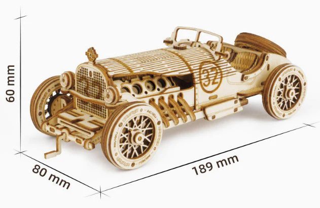 3D Wooden Puzzle Train Model DIY Wooden Train Toy Mechanical Train Model Kit Assembly Model Home Decoration Crafts - Image 14