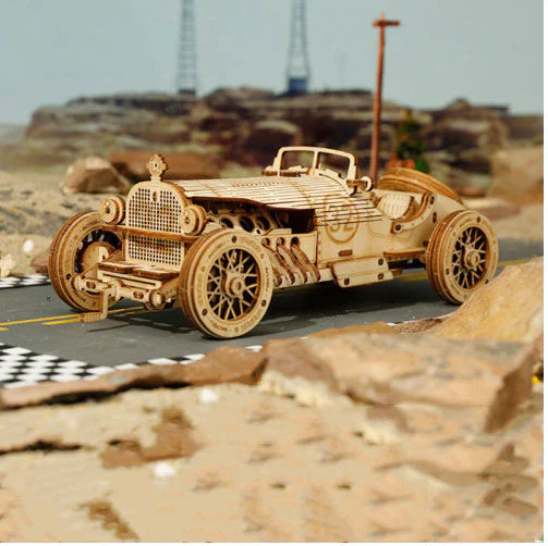 3D Wooden Puzzle Train Model DIY Wooden Train Toy Mechanical Train Model Kit Assembly Model Home Decoration Crafts - Image 17