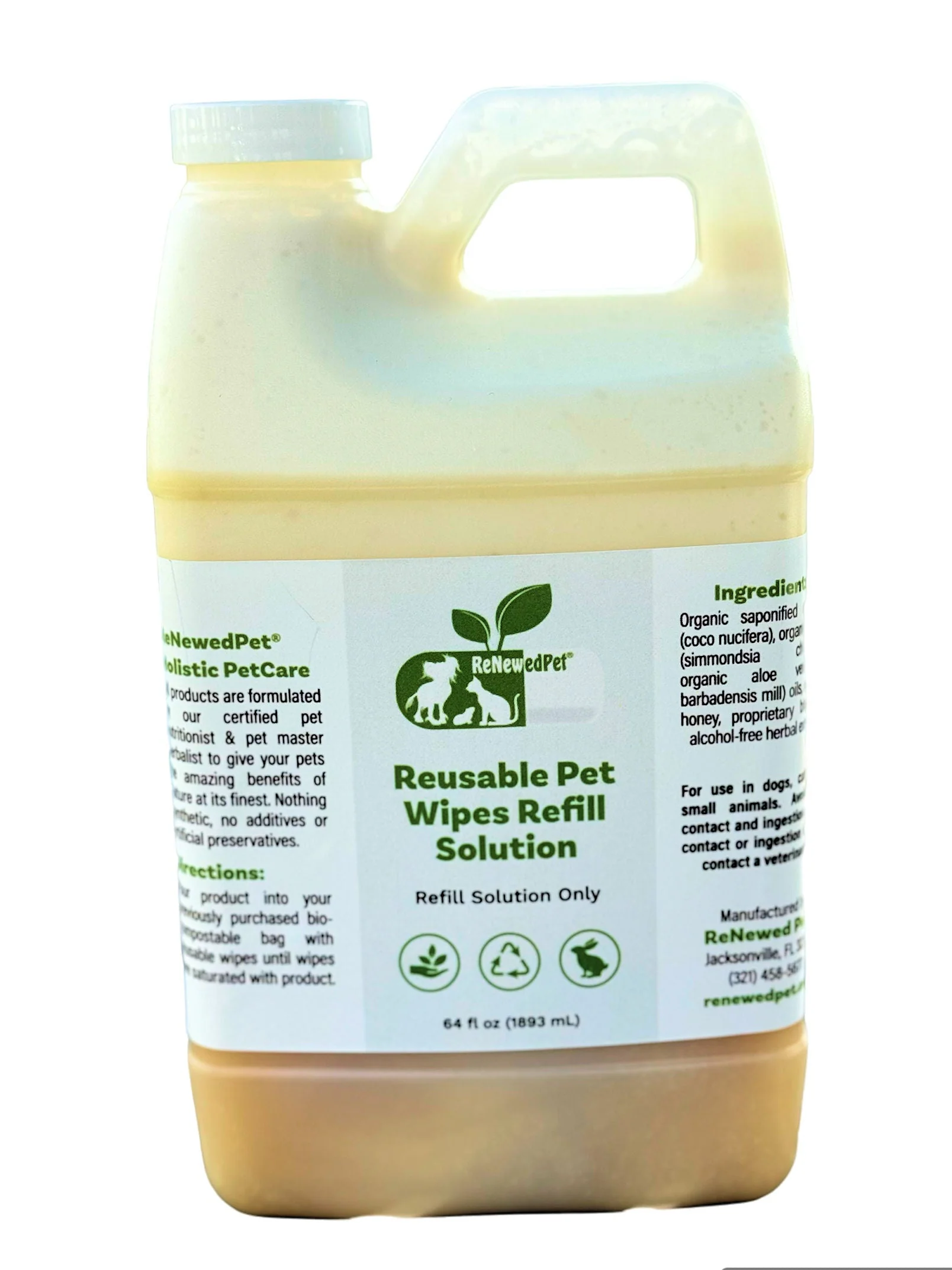 4-ALL PETS REUSABLE PET WIPES*Solution ONLY* - Image 5