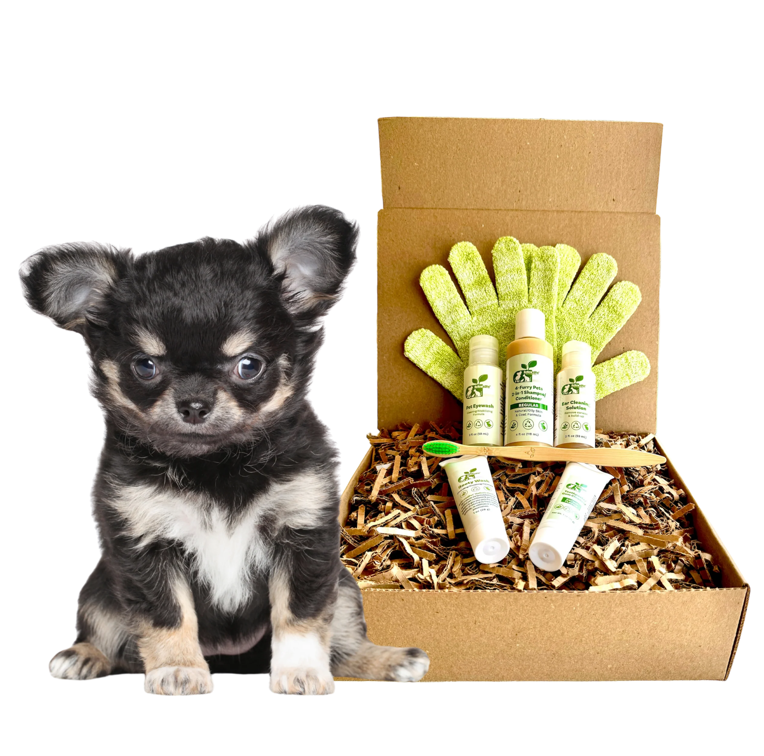 4-FURRY DOGS *SENSITIVE GROOMING KIT - Image 2