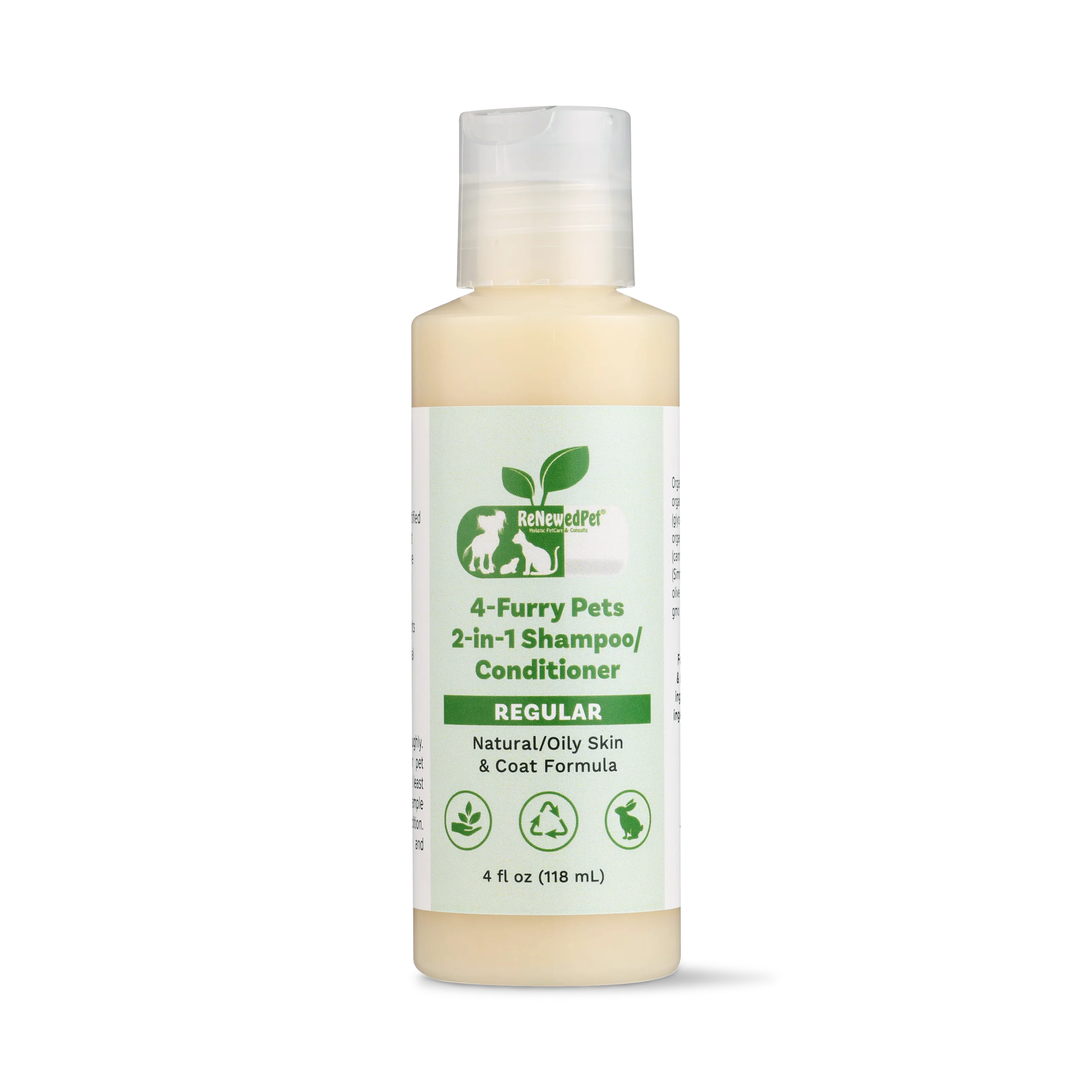 4-FURRY PETS 2-IN-1 *REGULAR SHAMPOO & CONDITIONER - Image 3
