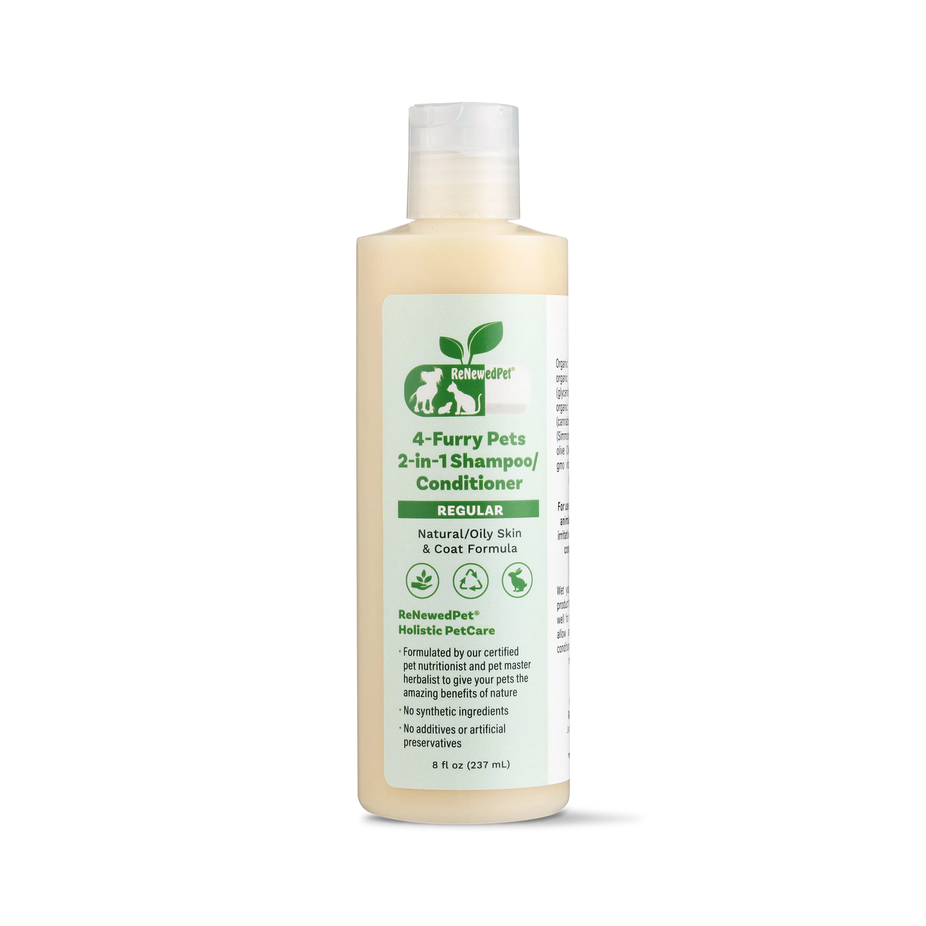 4-FURRY PETS 2-IN-1 *REGULAR SHAMPOO & CONDITIONER - Image 4