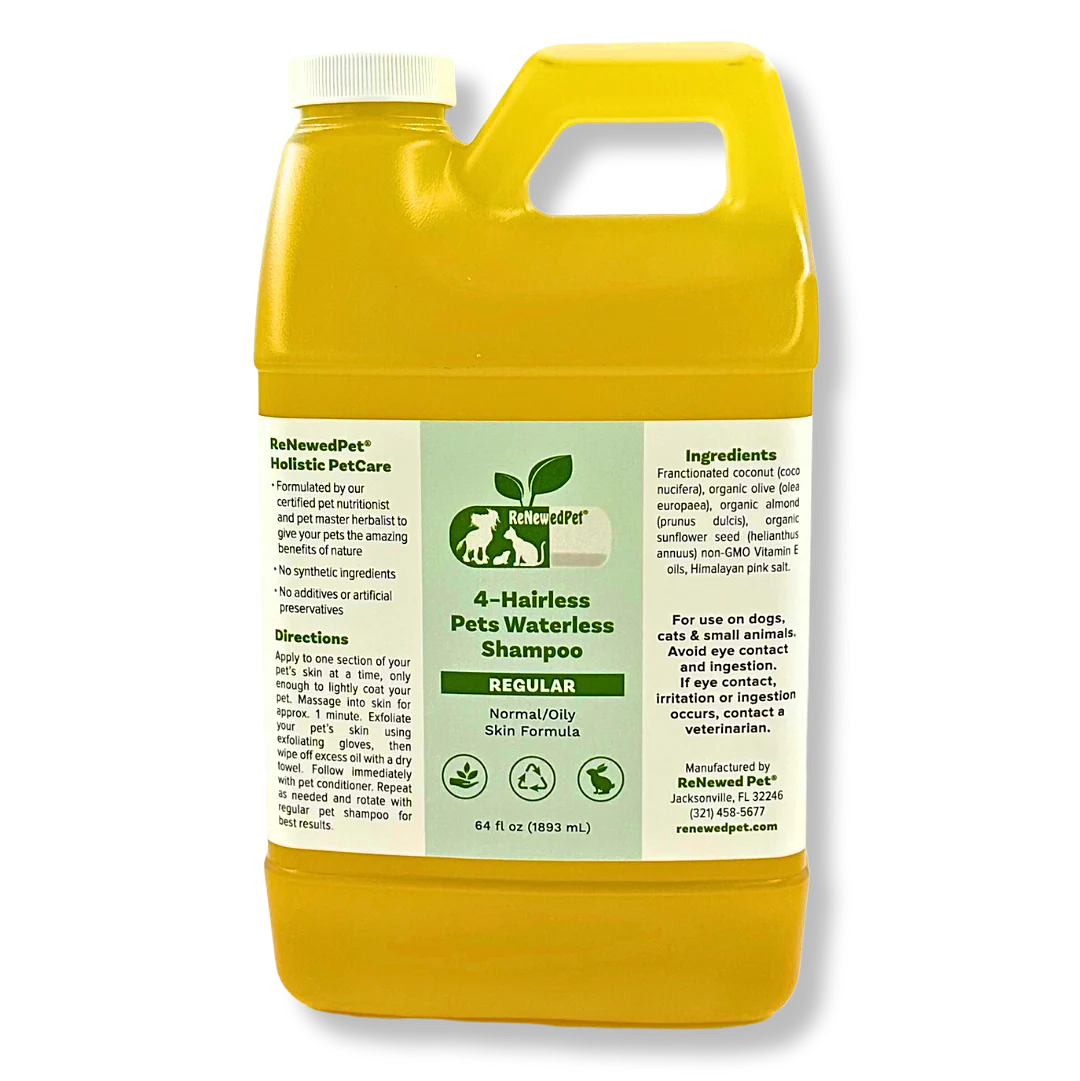 4-HAIRLESS PETS REGULAR WATERLESS SHAMPOO - Image 5