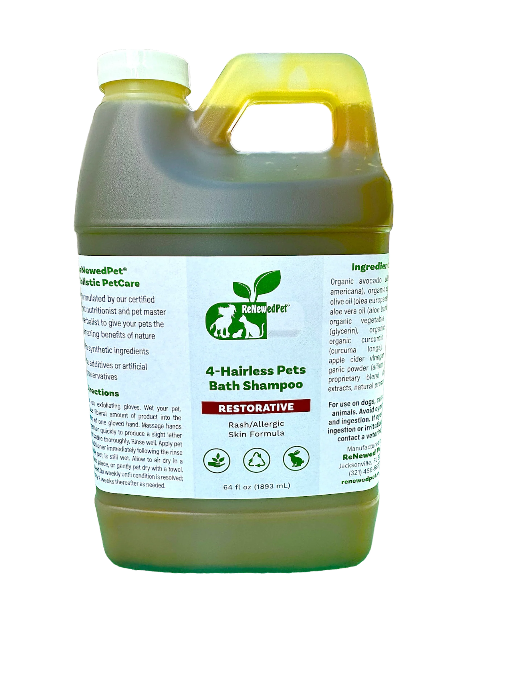 4-HAIRLESS PETS RESTORATIVE BATH SHAMPOO - Image 5