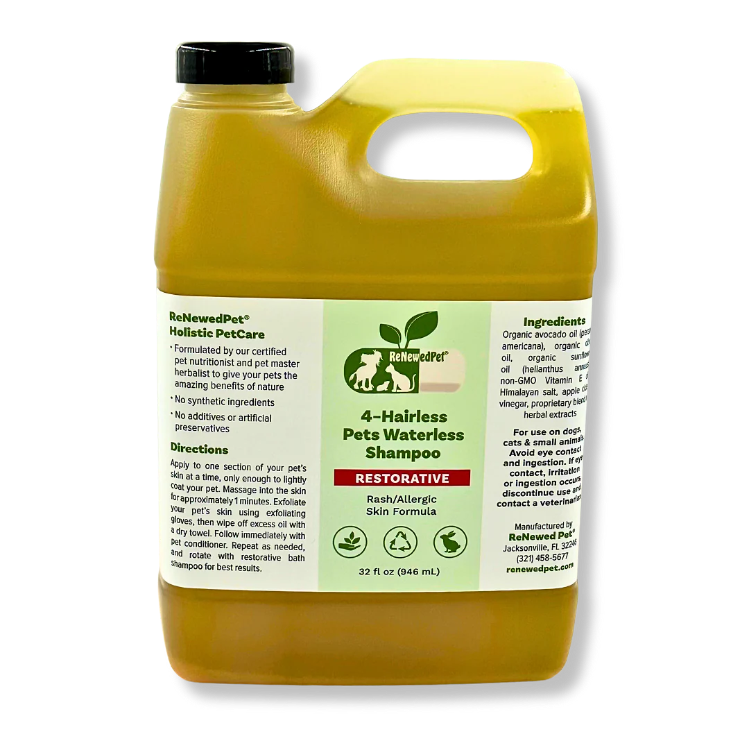 4-HAIRLESS PETS RESTORATIVE WATERLESS SHAMPOO - Image 4