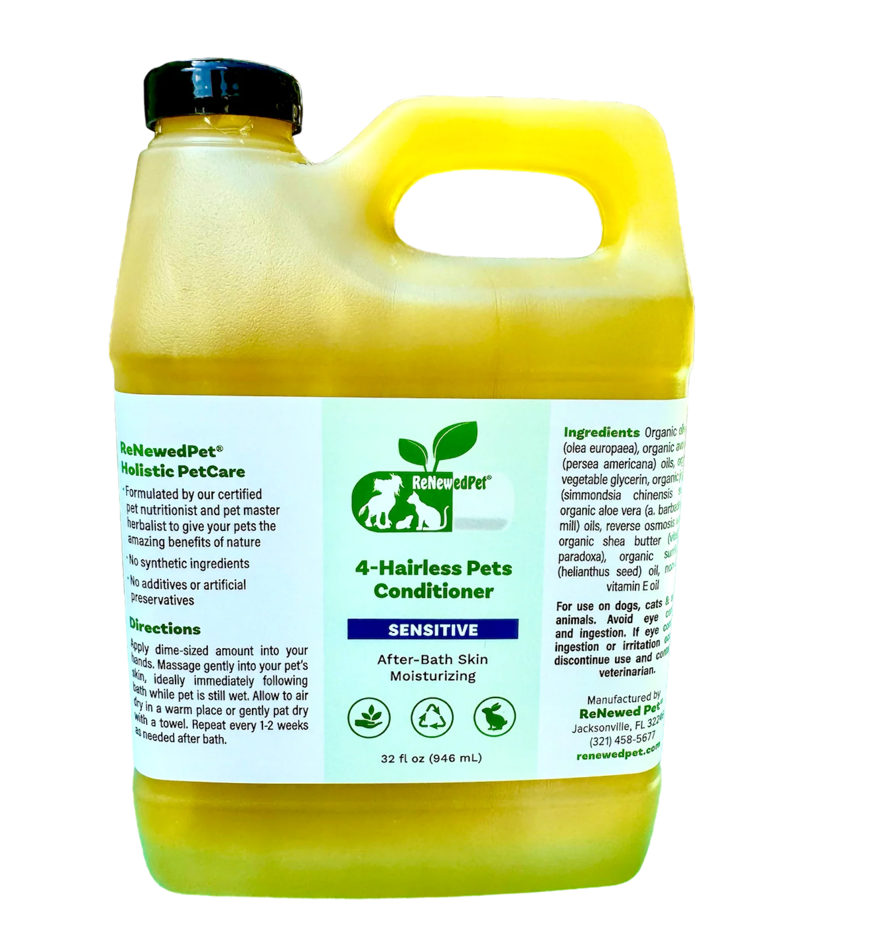 4-HAIRLESS PETS SENSITIVE CONDITIONER - Image 6