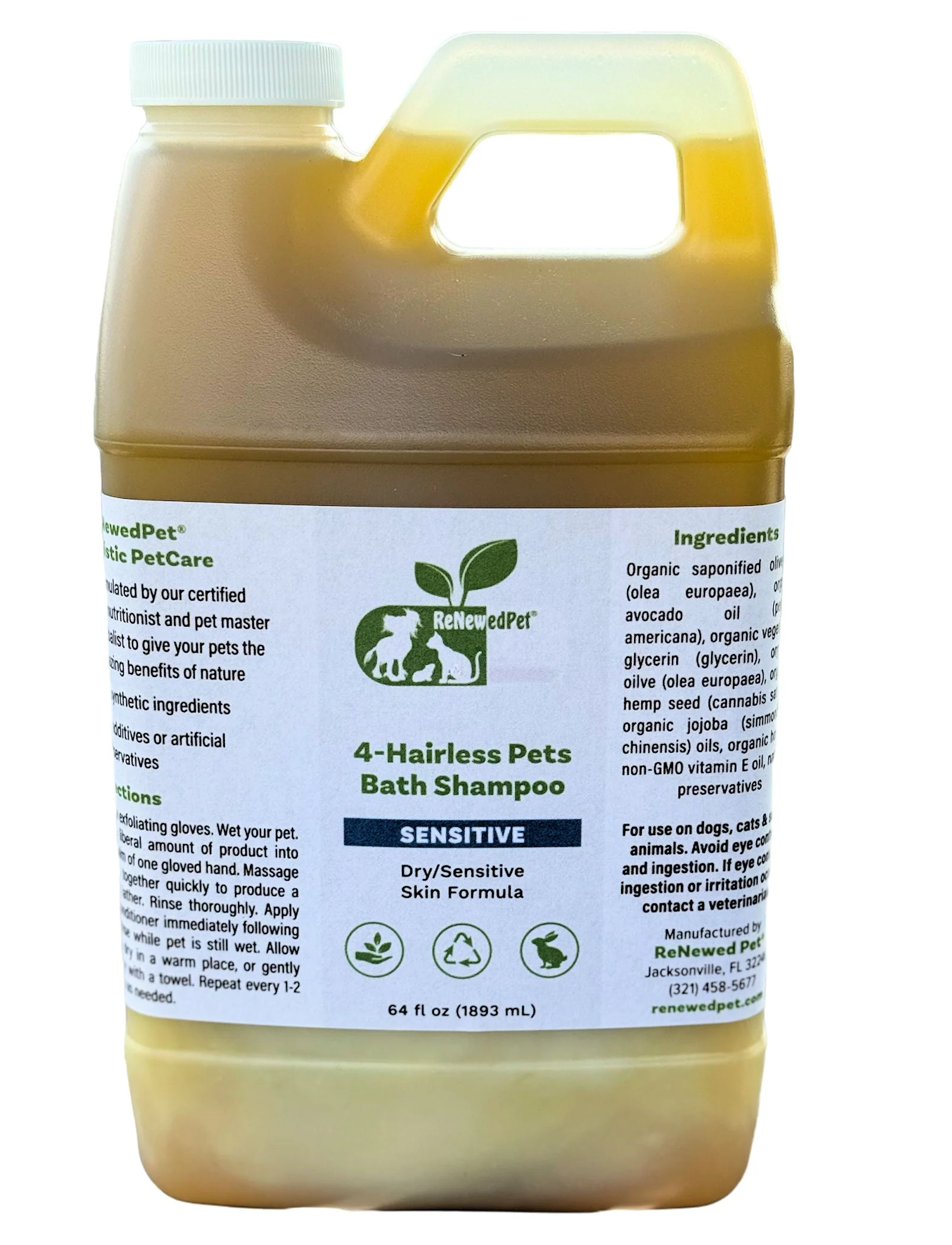 4-HAIRLESS PETS SENSITIVE SHAMPOO - Image 7