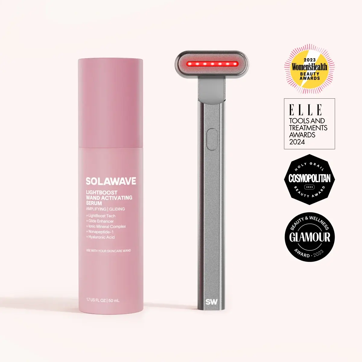 4-in-1 Red Light Therapy Wand & Activating Serum Kit - Image 17