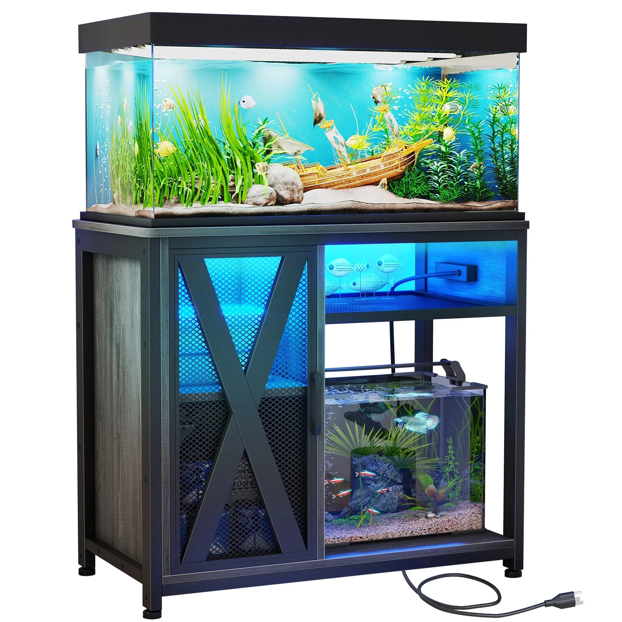 40-50 gallons Fish Tank Stand with Power Outlets - Image 4