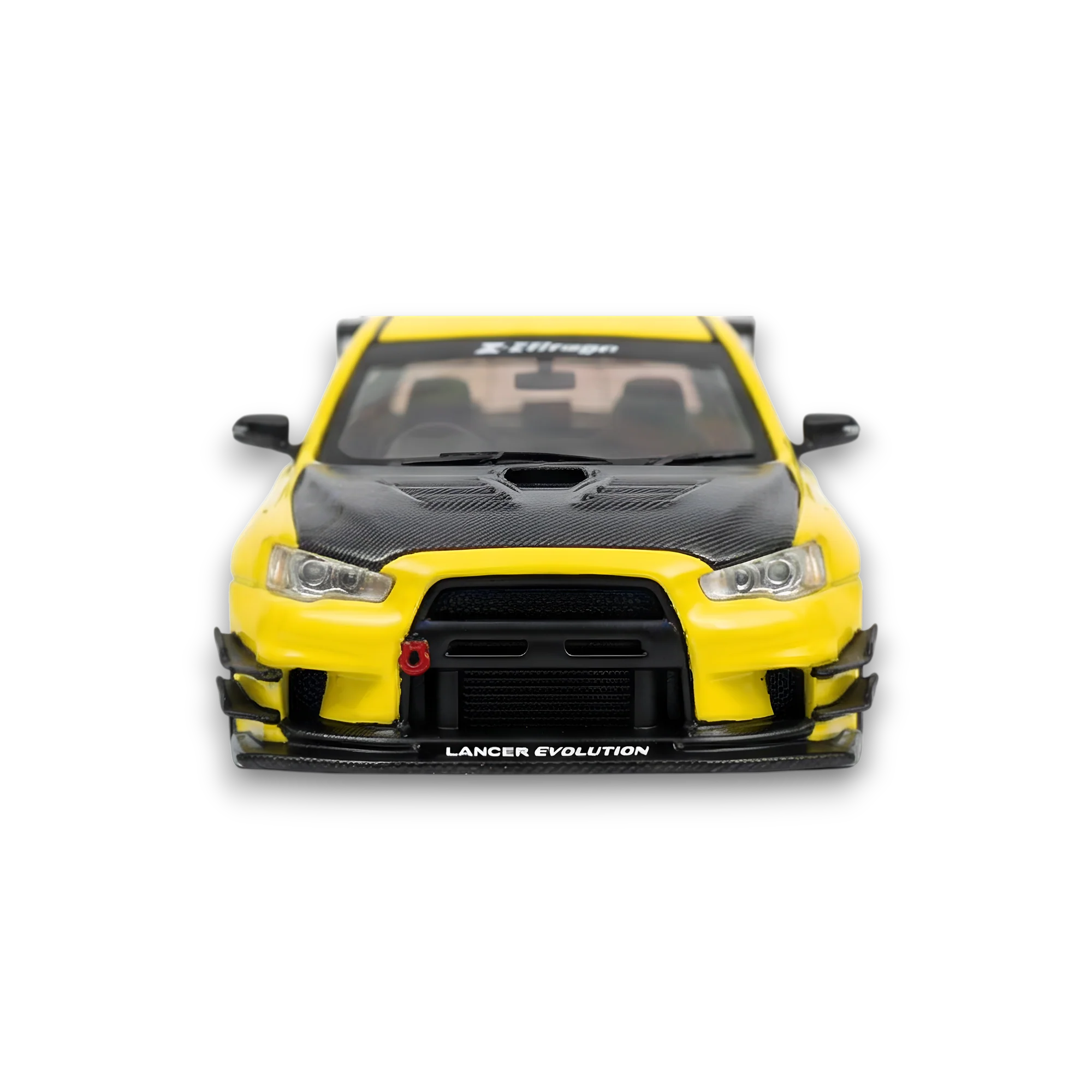 404ERROR Mitsubishi Evolution X Varis Widebody Yellow 1:64 - Image 2
