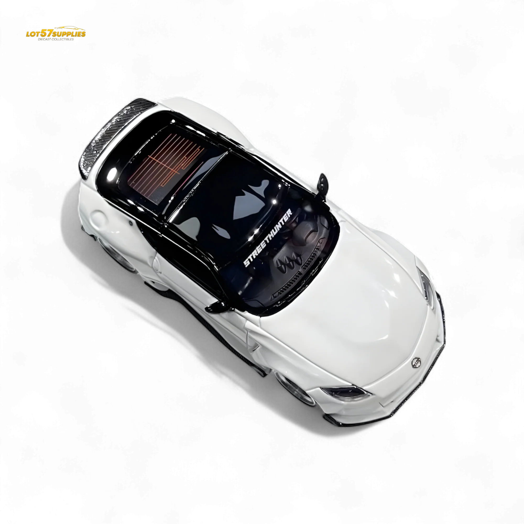 404ERROR Nissan 400Z White 1:64 - Image 9