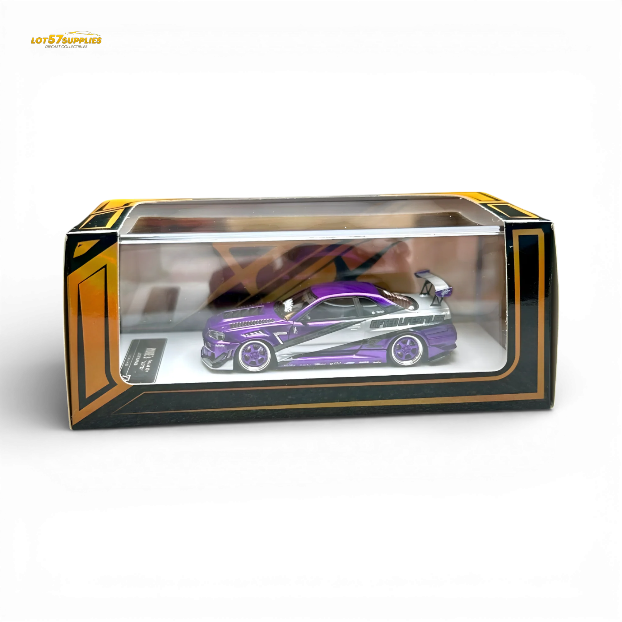 404ERROR x LOT 57 RYOHE's Skyline R34 "GIFTED" Resin 1:64 - Image 10