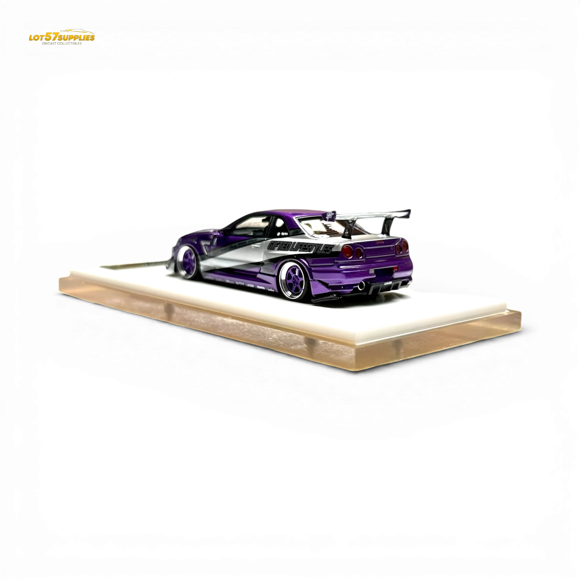 404ERROR x LOT 57 RYOHE's Skyline R34 "GIFTED" Resin 1:64 - Image 4