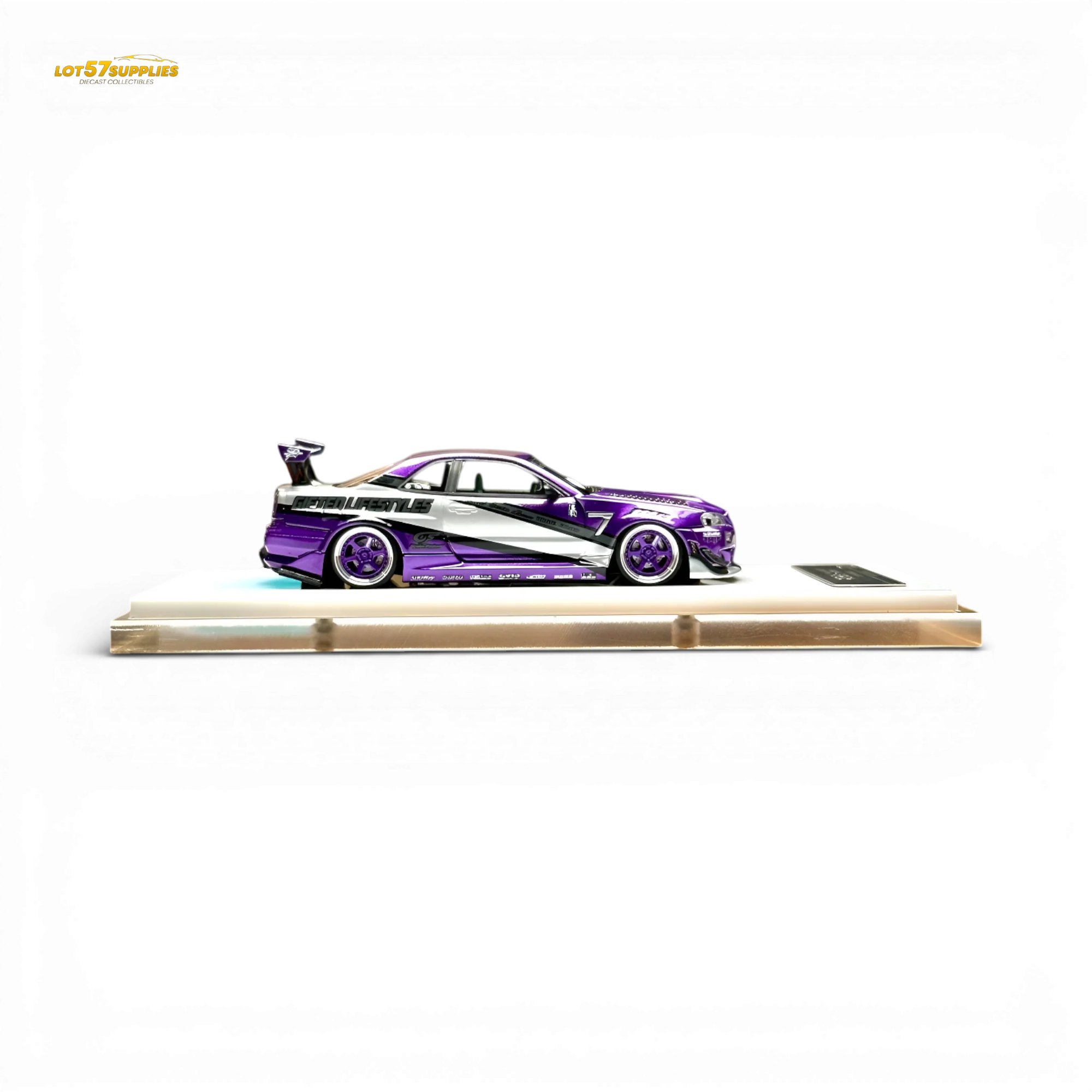 404ERROR x LOT 57 RYOHE's Skyline R34 "GIFTED" Resin 1:64 - Image 6