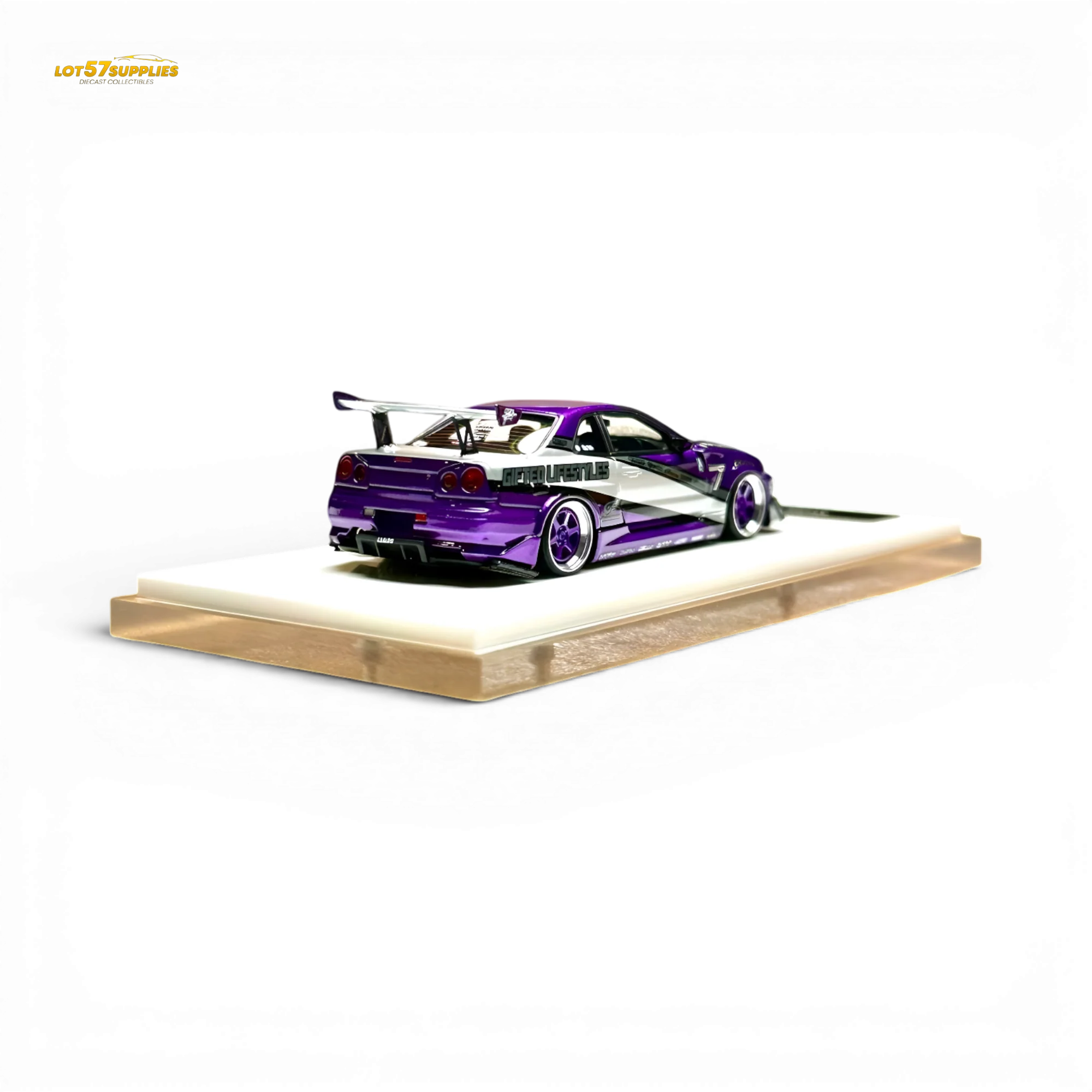 404ERROR x LOT 57 RYOHE's Skyline R34 "GIFTED" Resin 1:64 - Image 7