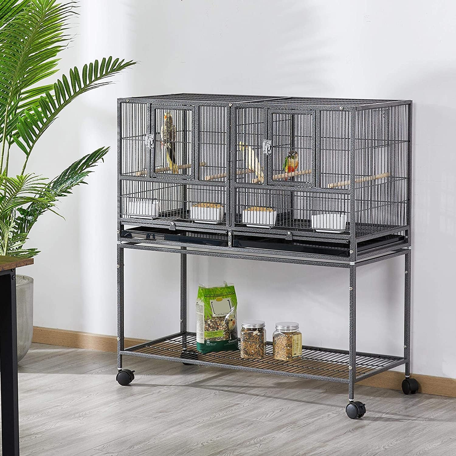 41.5" Stackable Divided Breeder for Bird - Image 2
