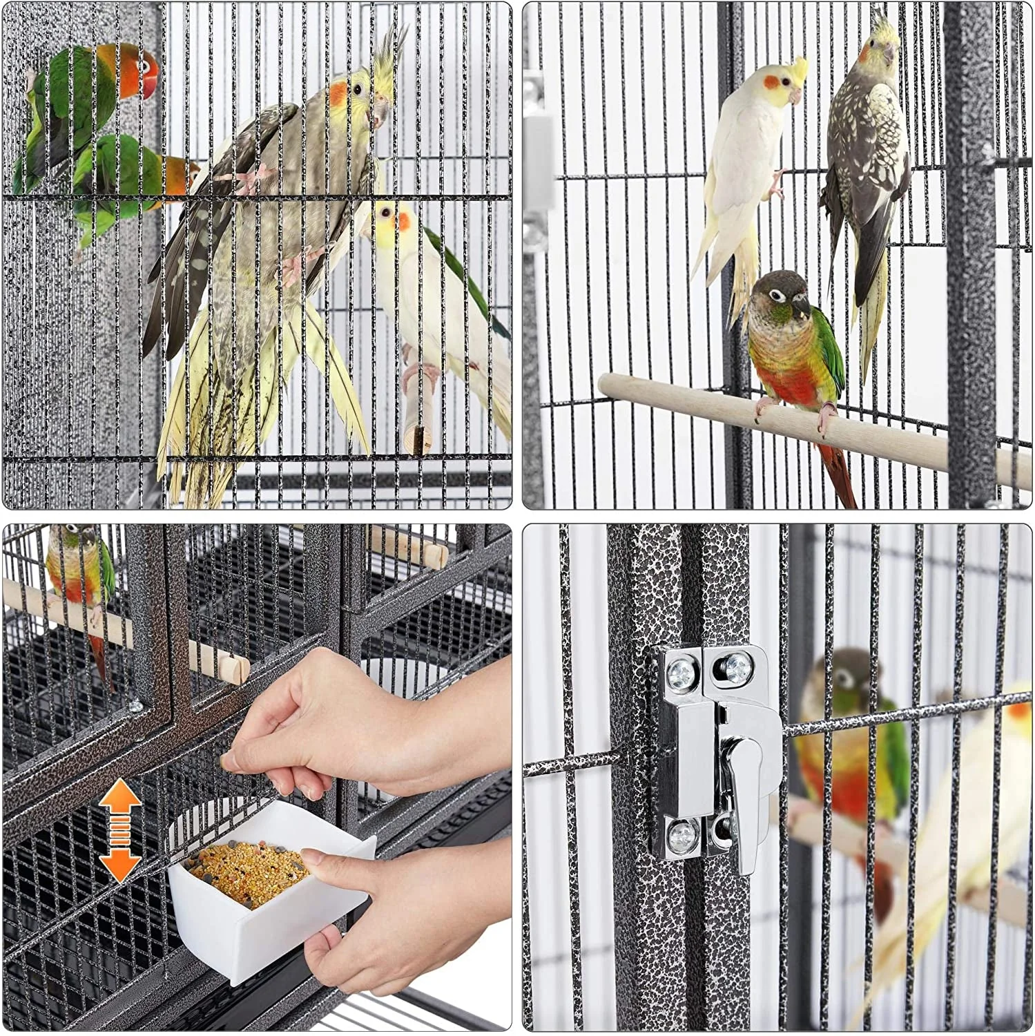 41.5" Stackable Divided Breeder for Bird - Image 5