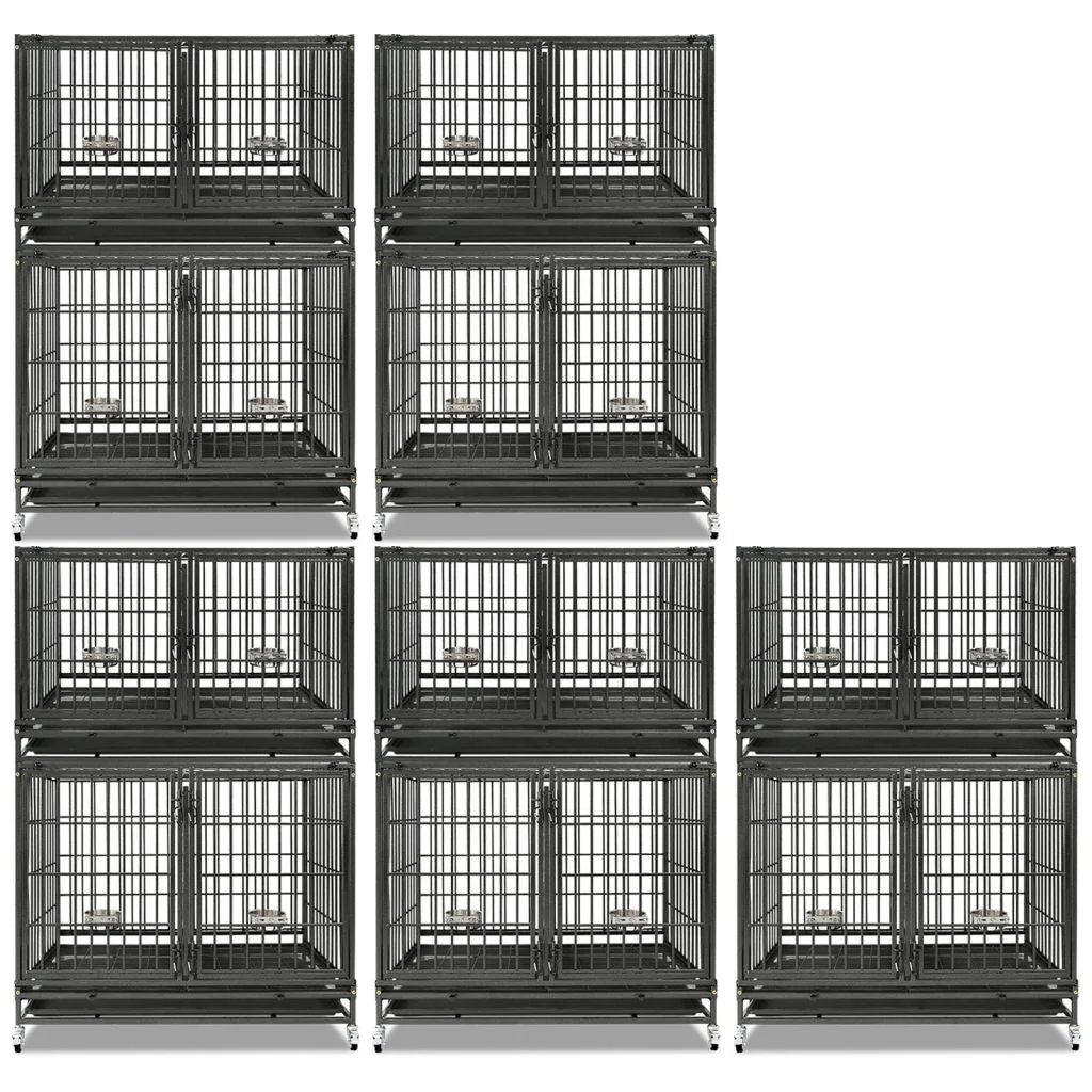 42" Collapsible Dog Crate 43ST - Image 12