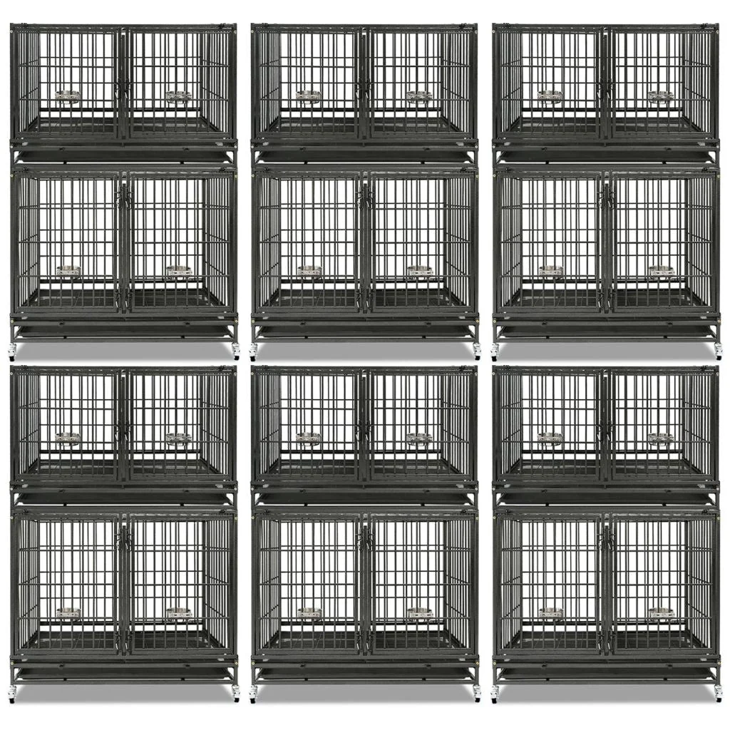 42" Collapsible Dog Crate 43ST - Image 13