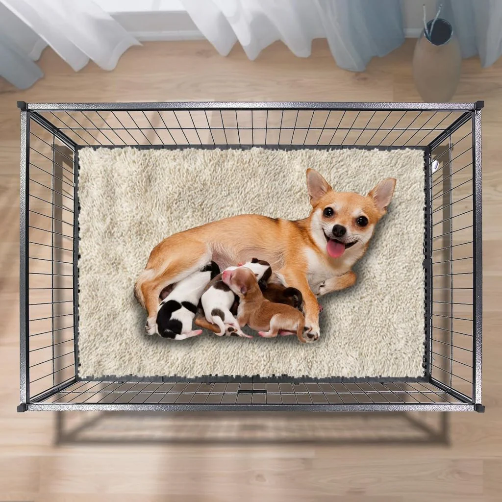43" Metal Dog Whelping Box WHLP01 - Image 6
