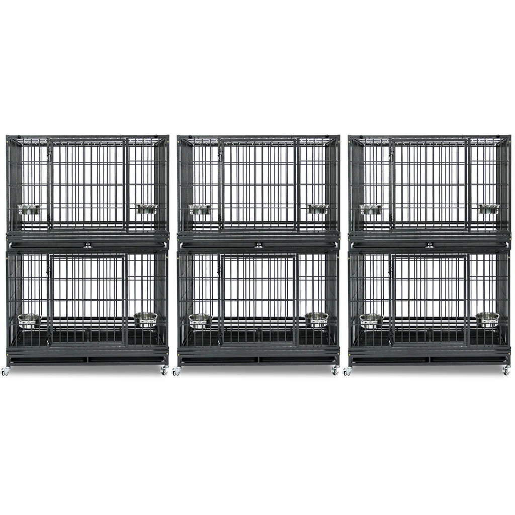 48" Heavy Duty Dog Cage for XL/XXL Dogs 481D - Image 11