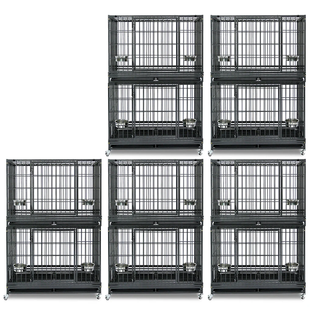 48" Heavy Duty Dog Cage for XL/XXL Dogs 481D - Image 13