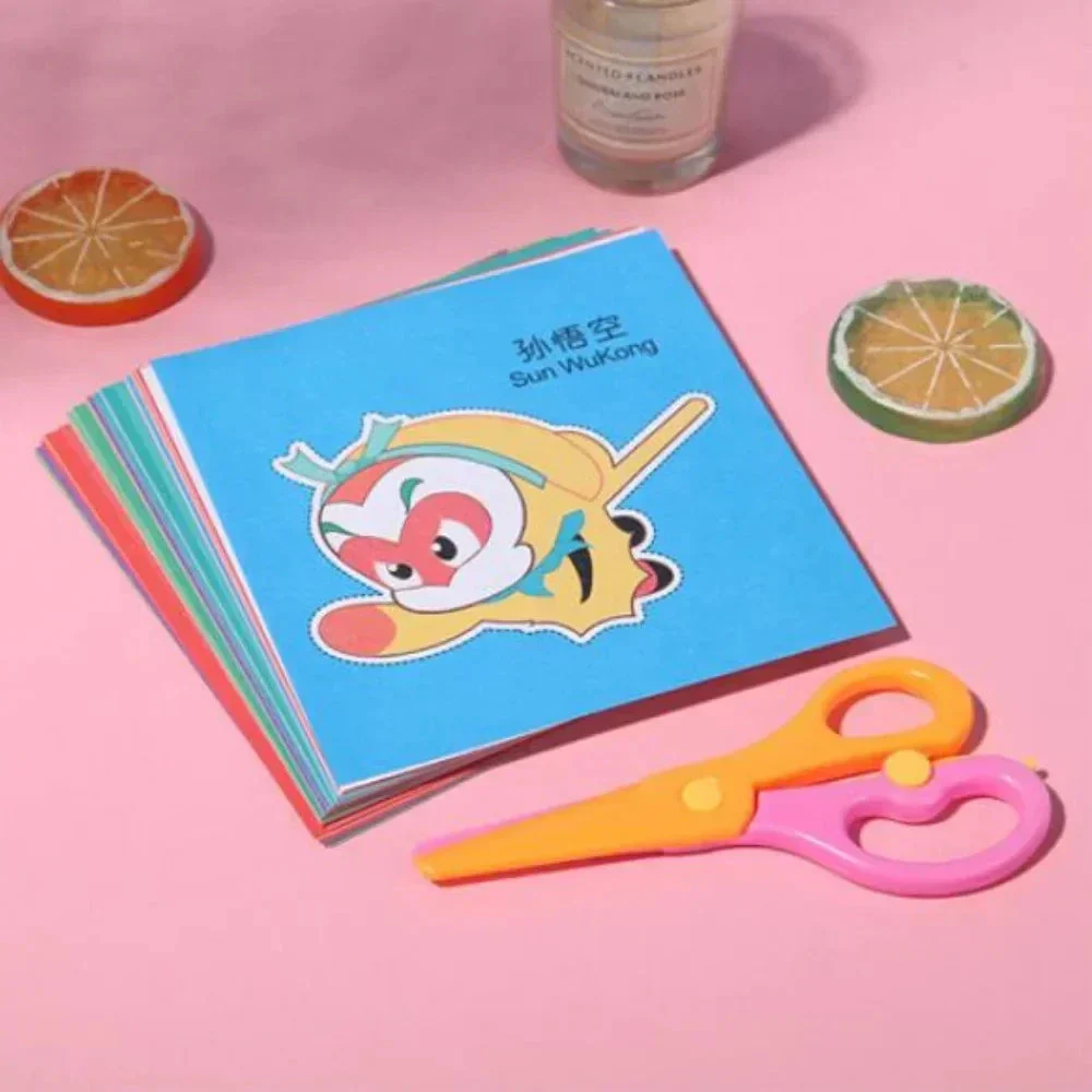 48Pcs Kids Craft Paper Cut Book - DIY Cartoon Scrapbooking & Educational Toys - Image 7