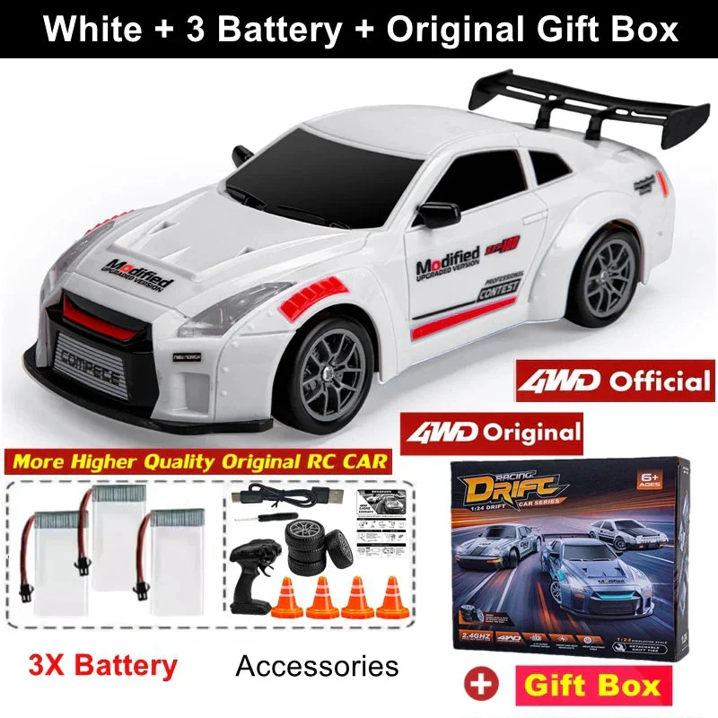 4WD RC Car Remote Control Cars 2.4G Radio High Speed Drift Racing Monster 4x4 Truck RTR Vehicle Toy Gift for Kids Children - Image 11