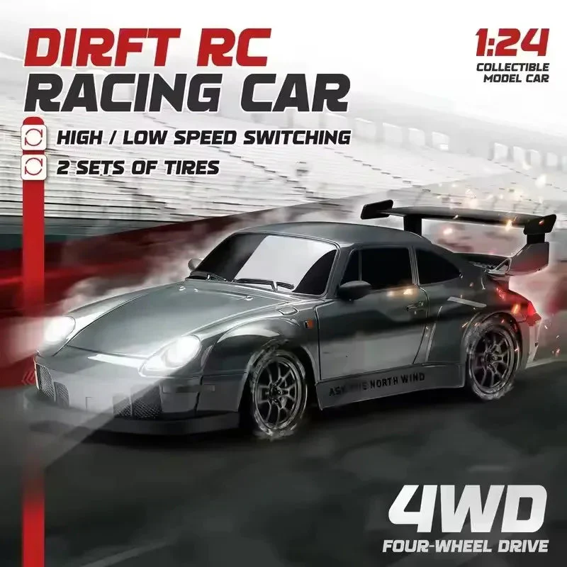 4WD RC Car Remote Control Cars 2.4G Radio High Speed Drift Racing Monster 4x4 Truck RTR Vehicle Toy Gift for Kids Children - Image 3