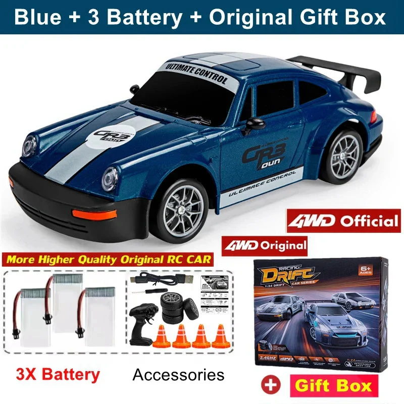 4WD RC Car Remote Control Cars 2.4G Radio High Speed Drift Racing Monster 4x4 Truck RTR Vehicle Toy Gift for Kids Children - Image 7