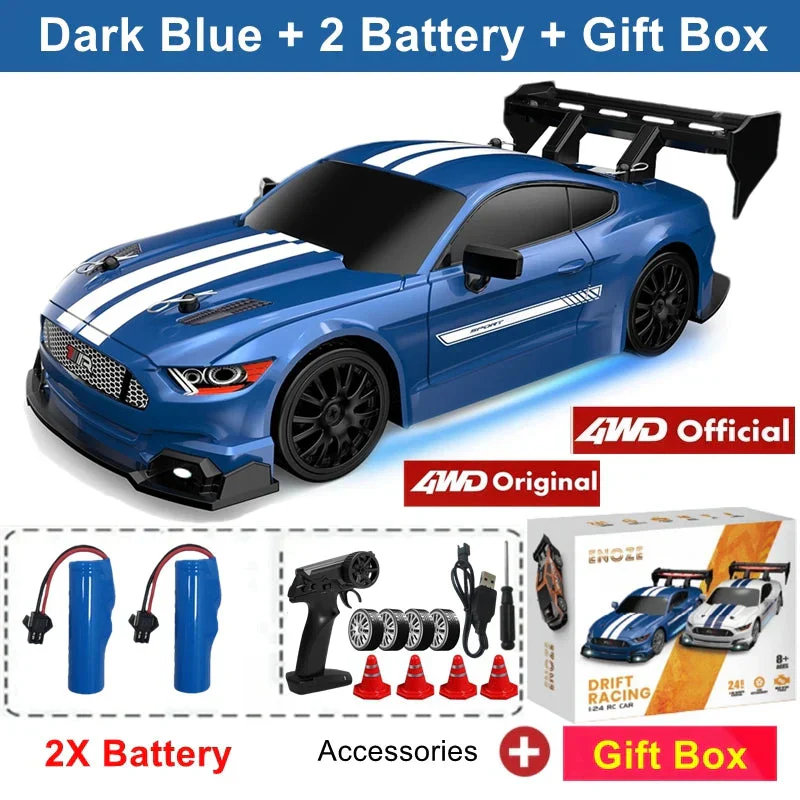 4WD RC Drift Car Remote Control GTRPRO AE86PRO Model 4x4 Racing RTR Radio Truck Vehicle Toy Gift for Boy Girl Children Kid Adult - Image 14