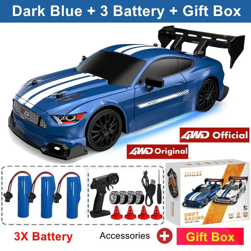 4WD RC Drift Car Remote Control GTRPRO AE86PRO Model 4x4 Racing RTR Radio Truck Vehicle Toy Gift for Boy Girl Children Kid Adult - Image 21