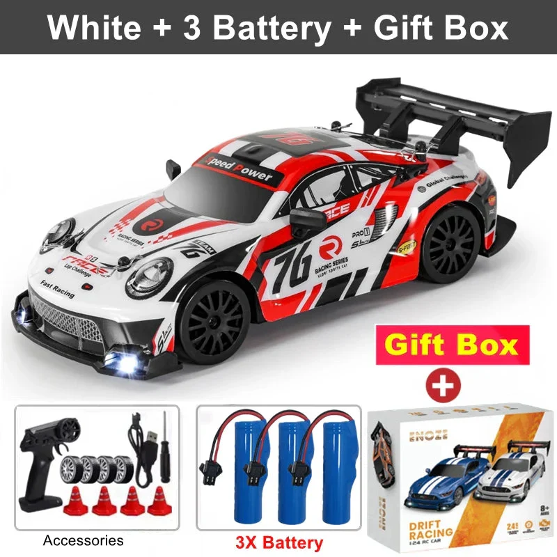 4WD RC Drift Car Remote Control GTRPRO AE86PRO Model 4x4 Racing RTR Radio Truck Vehicle Toy Gift for Boy Girl Children Kid Adult - Image 7