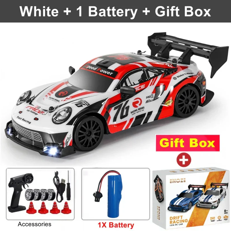 4WD RC Drift Car Remote Control GTRPRO AE86PRO Model 4x4 Racing RTR Radio Truck Vehicle Toy Gift for Boy Girl Children Kid Adult - Image 8