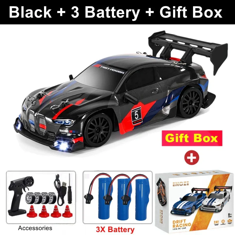 4WD RC Drift Car Remote Control GTRPRO AE86PRO Model 4x4 Racing RTR Radio Truck Vehicle Toy Gift for Boy Girl Children Kid Adult - Image 9